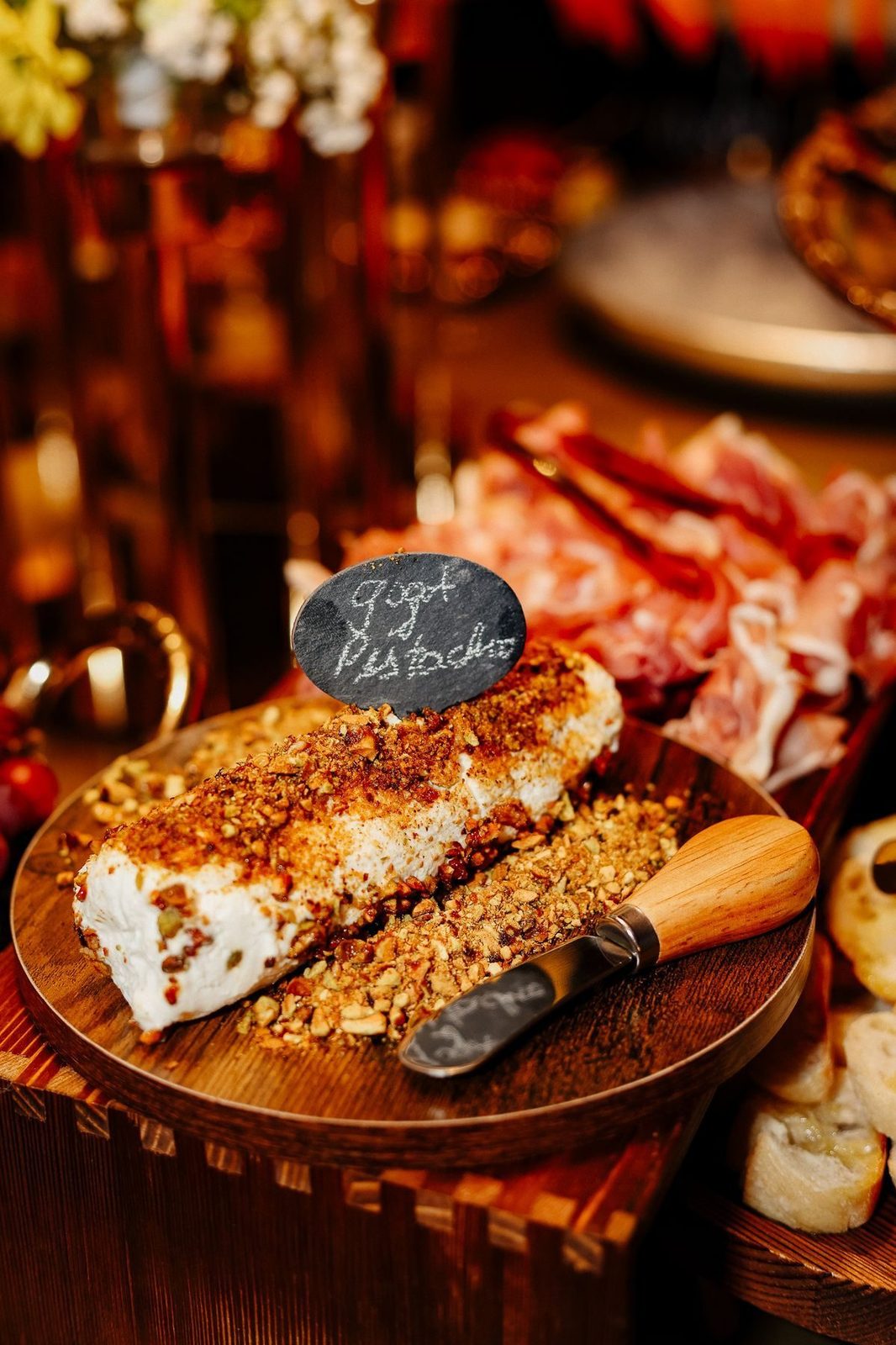 Cheese and charcuterie board
